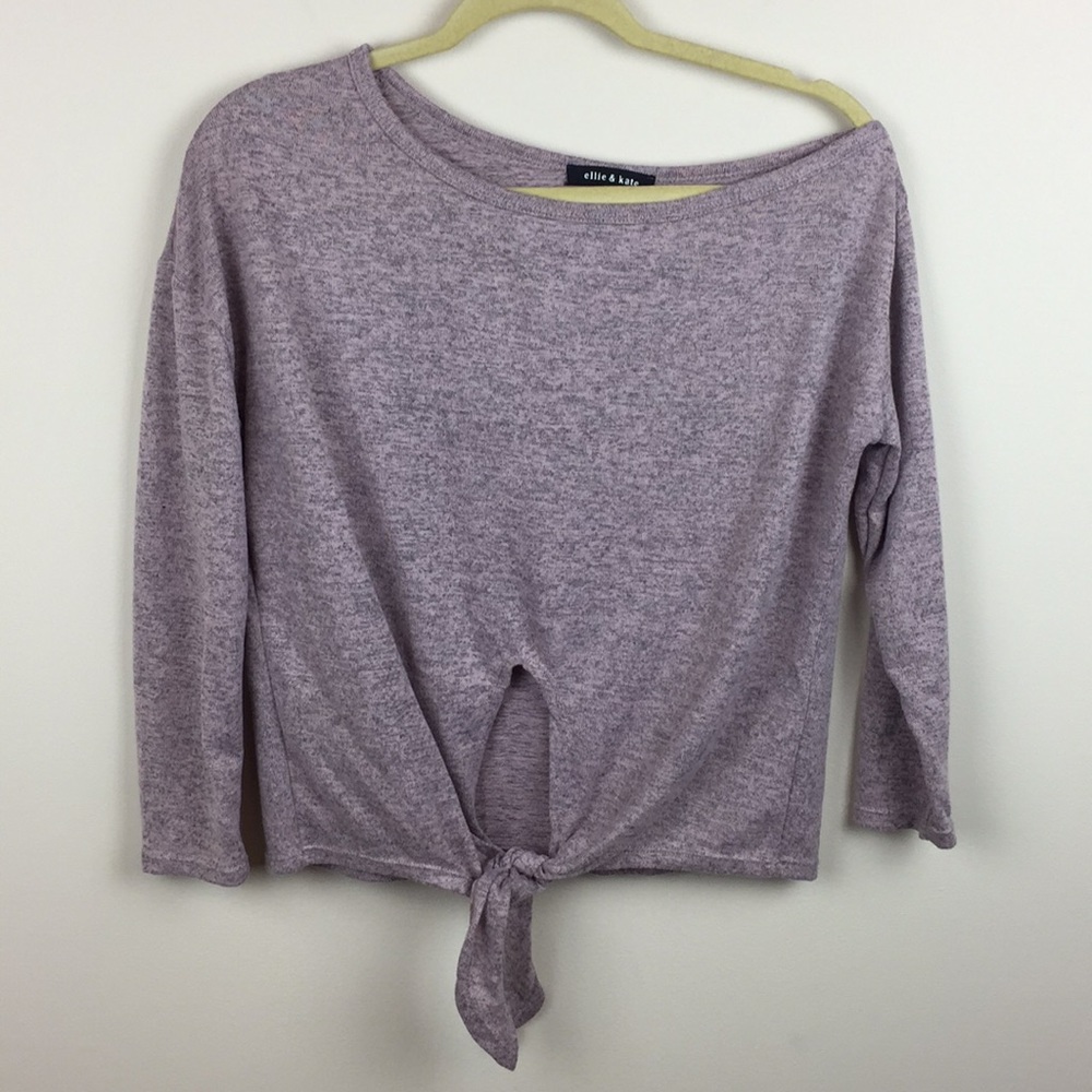 Ellie & Kate - Tie Front Shirt